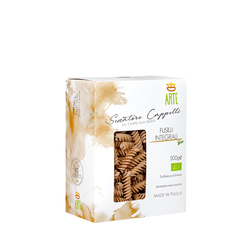 Fusilli integrali - Pasta Senatore Cappelli - Arte Agricola