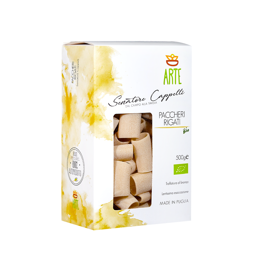 Paccheri rigati - Pasta Senatore Cappelli - Arte Agricola