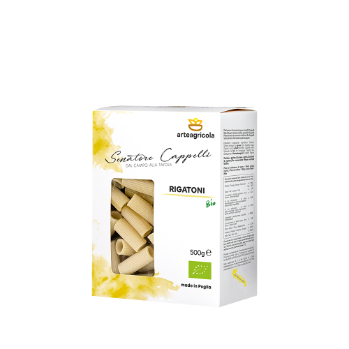 Rigatoni Senatore Cappelli - Arteagricola pasta bio artigianale