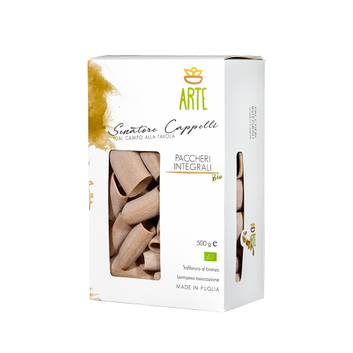 Paccheri integrali - Pasta Senatore Cappelli - Arte Agricola
