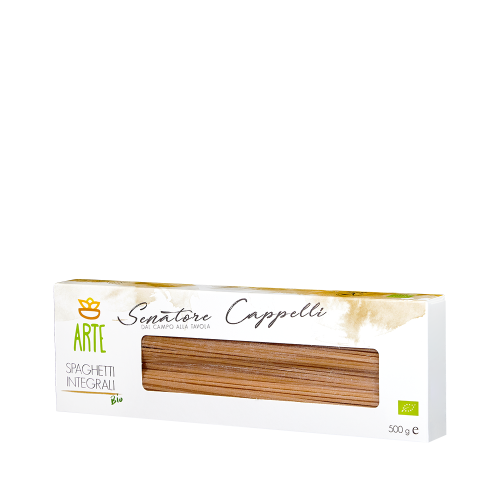Spaghetti integrali - Pasta Senatore Cappelli - Arte Agricola