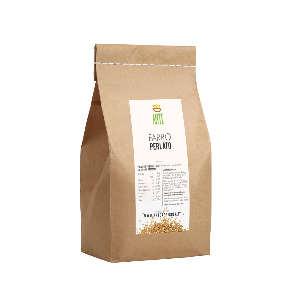 Farro perlato – Creme e legumi – Arte Agricola Farro perlato - Creme e legumi - Arte Agricola