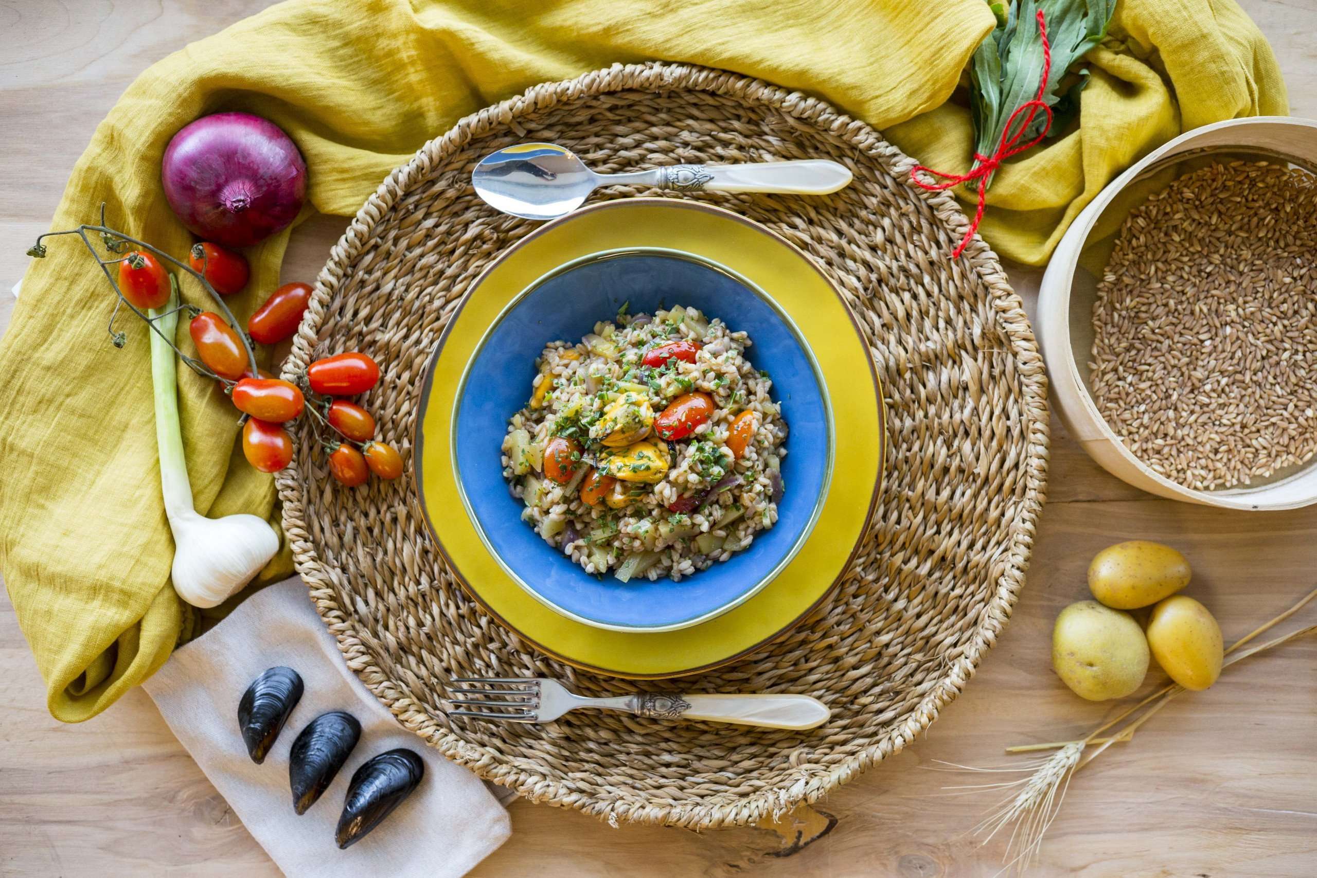 Prodotto biologico di farro - Arteagricola pasta bio artigianale