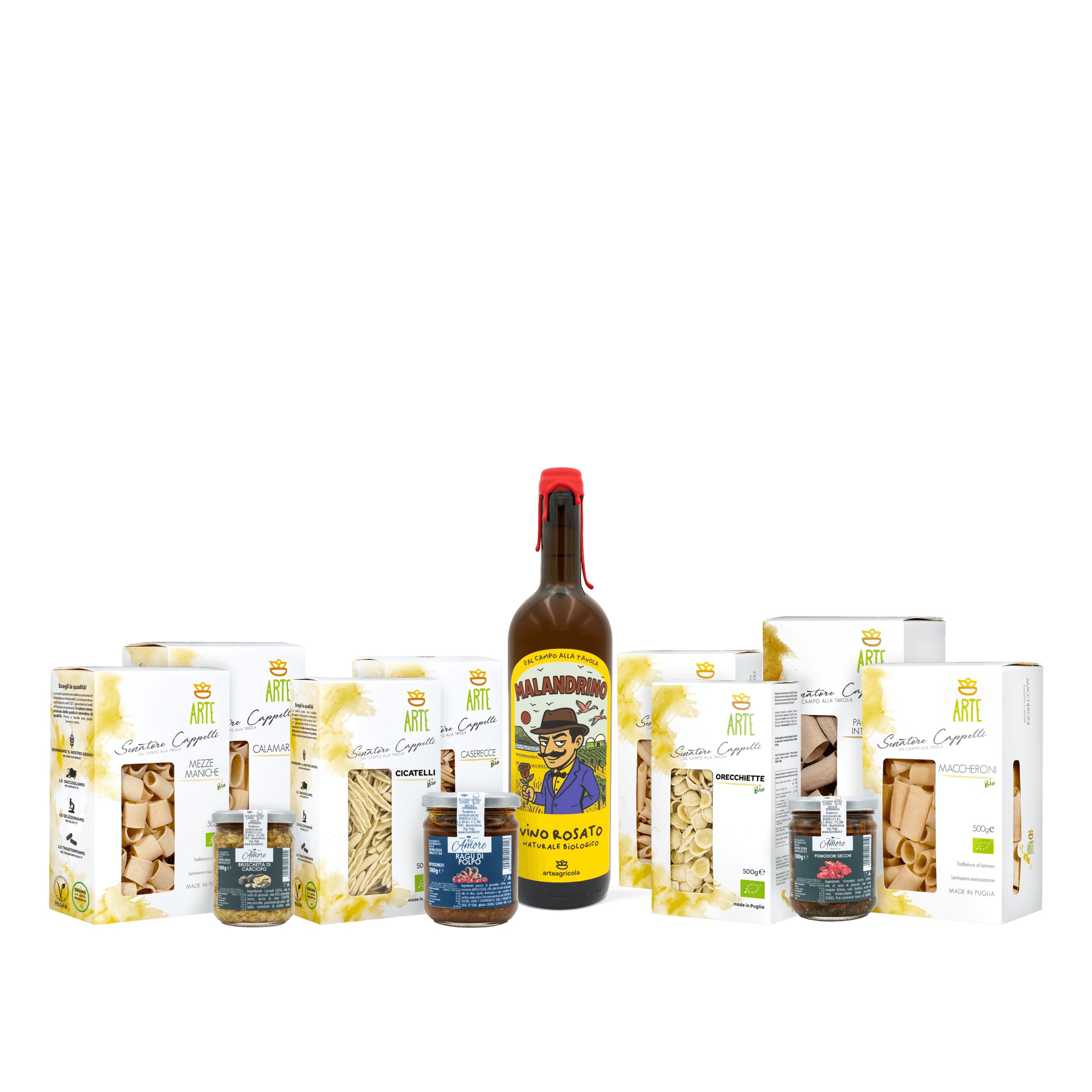 Cesto Agricolo 2025 MINI shadows low Cesto regalo Arteagricola - Arteagricola