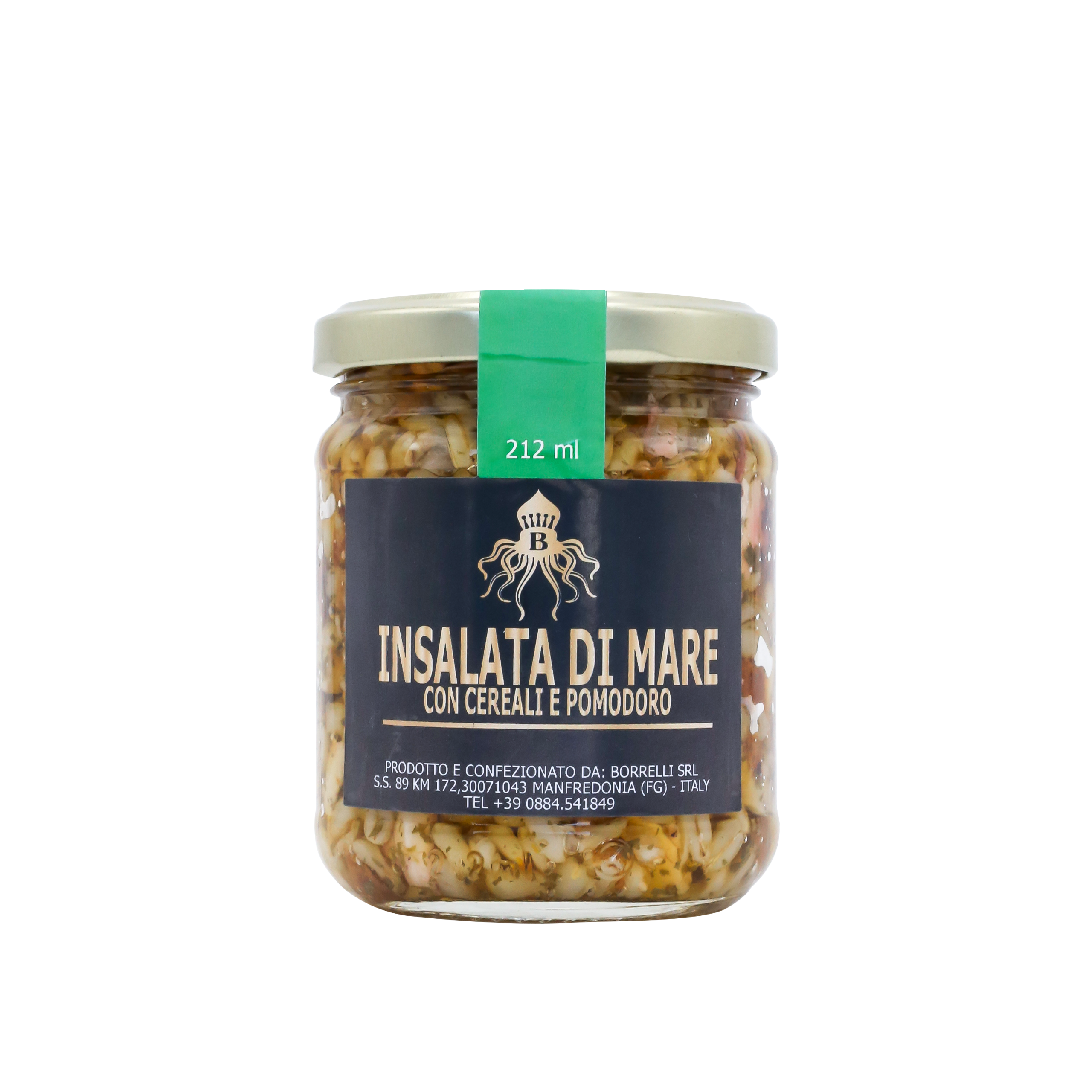 Insalata mare pom Insalata di mare con cereali - Arteagricola conserve artigianali