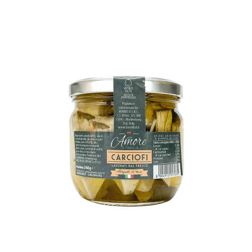 Carciofi a spicchi in olio - Arteagricola