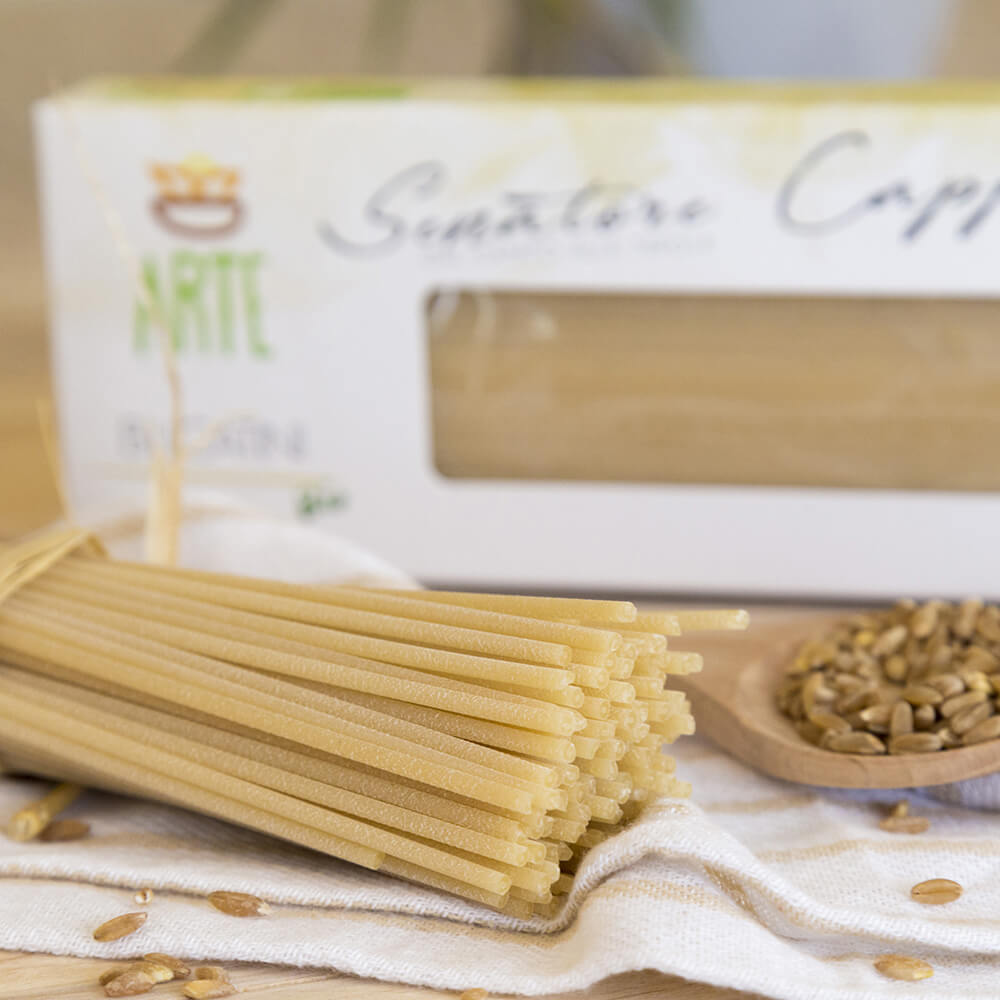 Bucatini Senatore Cappelli - Arteagricola pasta bio artigianale