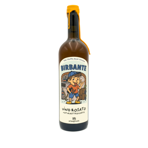 Birbante vino rosato biologico - Arteagricola