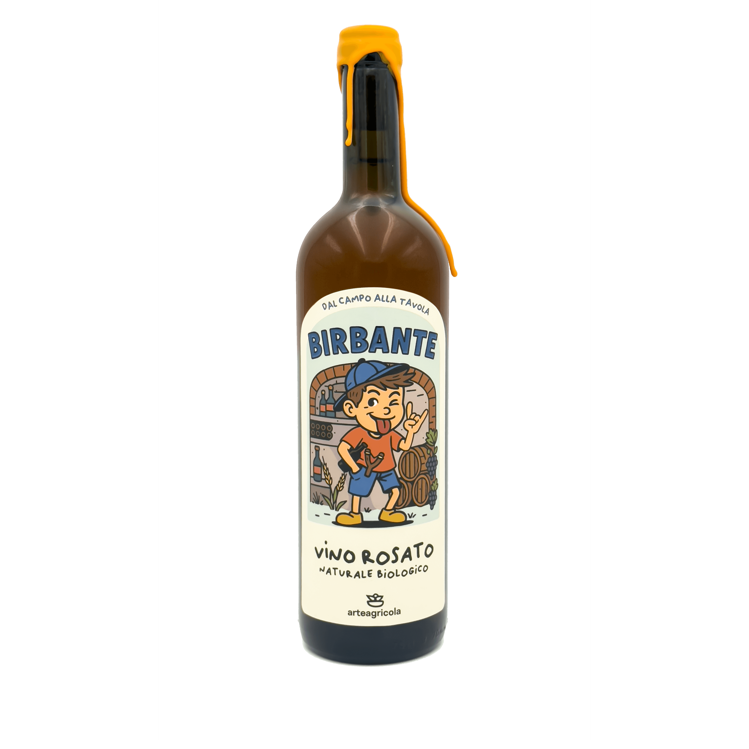 Birbante vino rosato biologico - Arteagricola